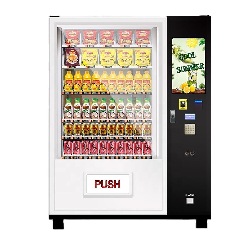 Bill Acceptor Vending - 全自動販売機コンボタッチスクリーンクレジットカードリーダー紙幣受取機オフィス用自動販売機