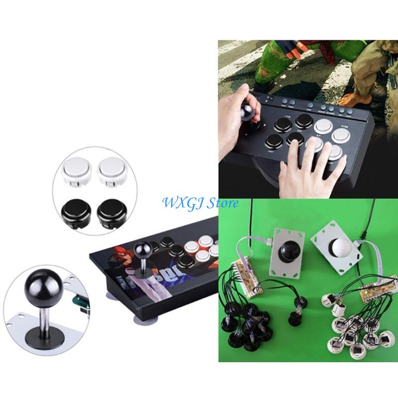 Joystick Arcade Parts - 37JE ゼロ遅延 USB エンコーダー ゲーム ブラック