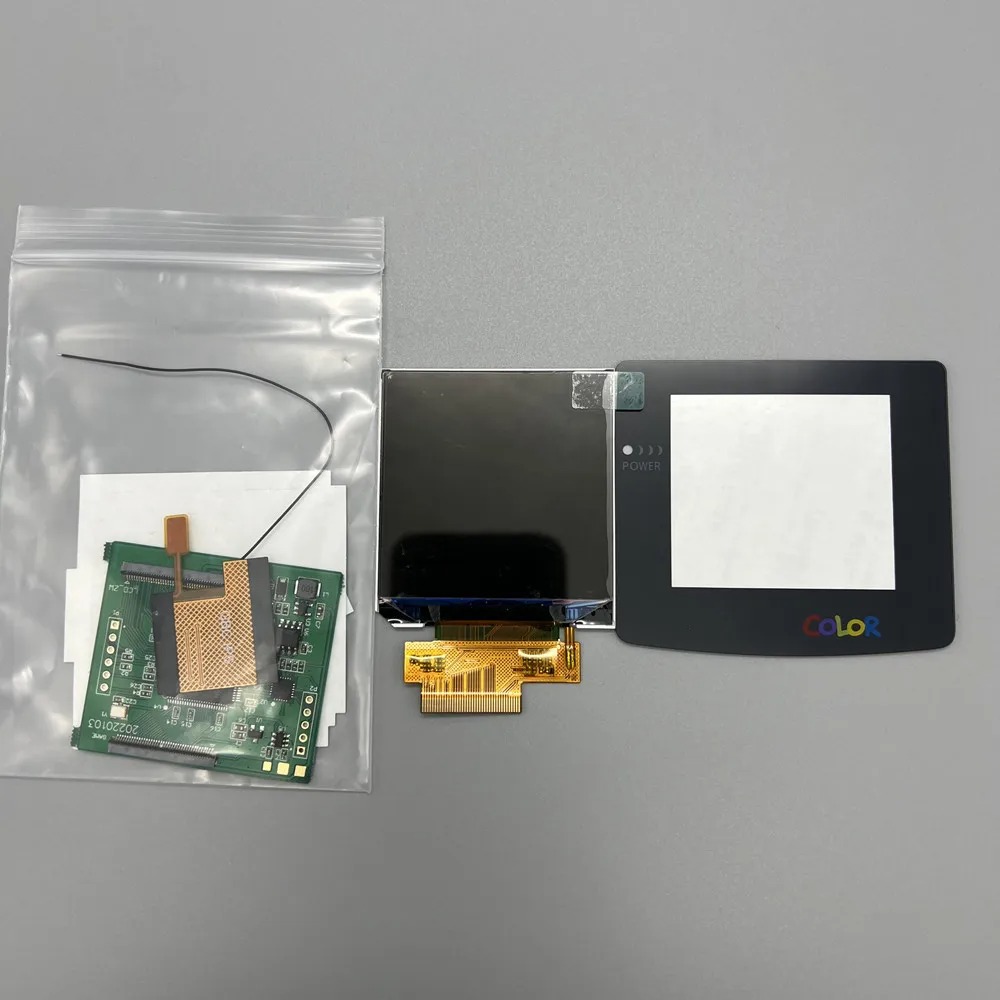 オリジナルサイズの新しい2.45インチGBC IPS高輝度L - Lcd Screen Arcade のレビューと価格