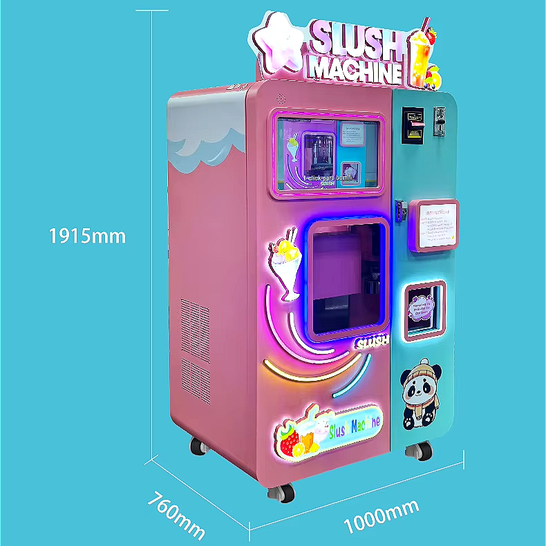 スラッシーマシン自動販売機冷凍ドリンクディスペンサースムージ - Slushie Machine Vending のレビューと価格