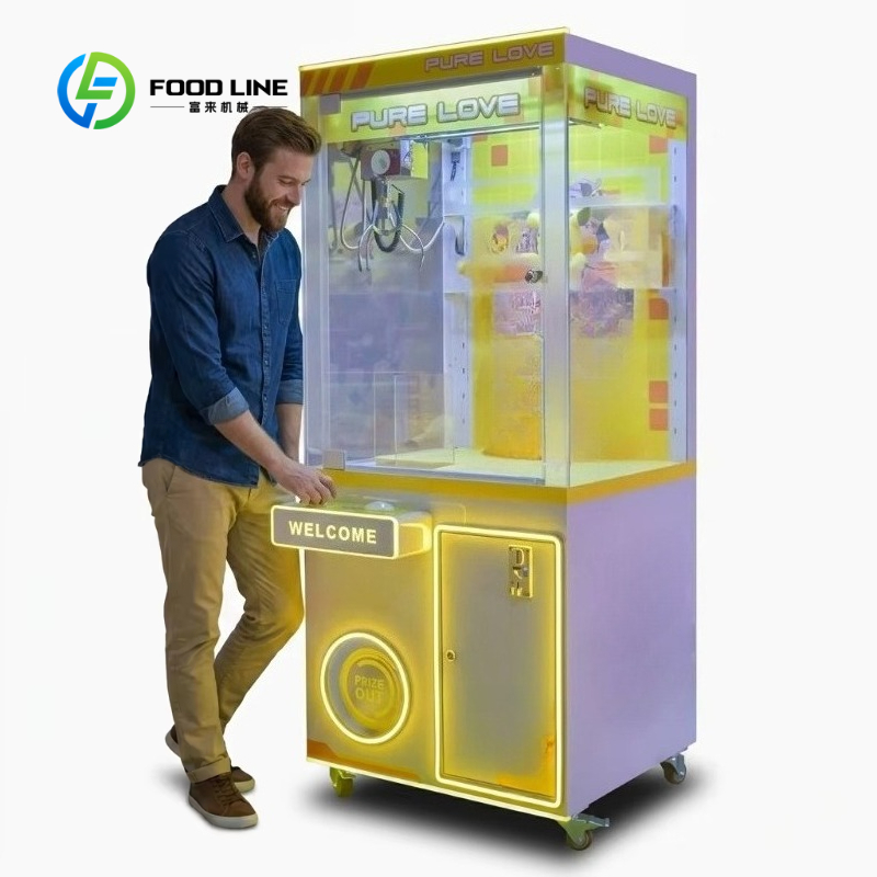 カスタマイズ可能な自動クレーンゲーム機、コイン式ぬいぐるみ獲 - Arcade Games Vending のレビューと価格