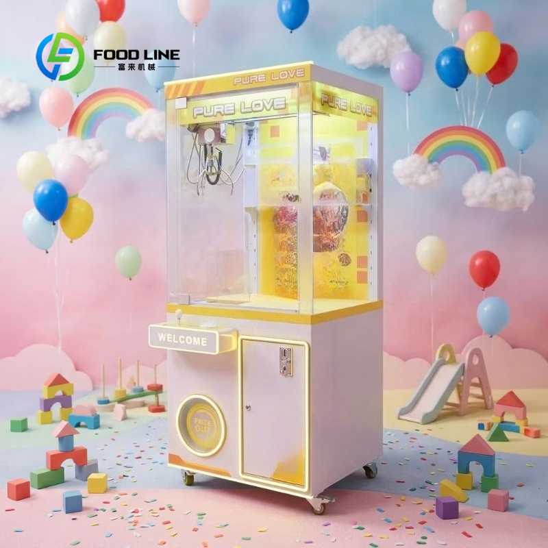 カスタマイズ可能な自動クレーンゲーム機、コイン式ぬいぐるみ獲 - Arcade Games Vending のレビューと価格