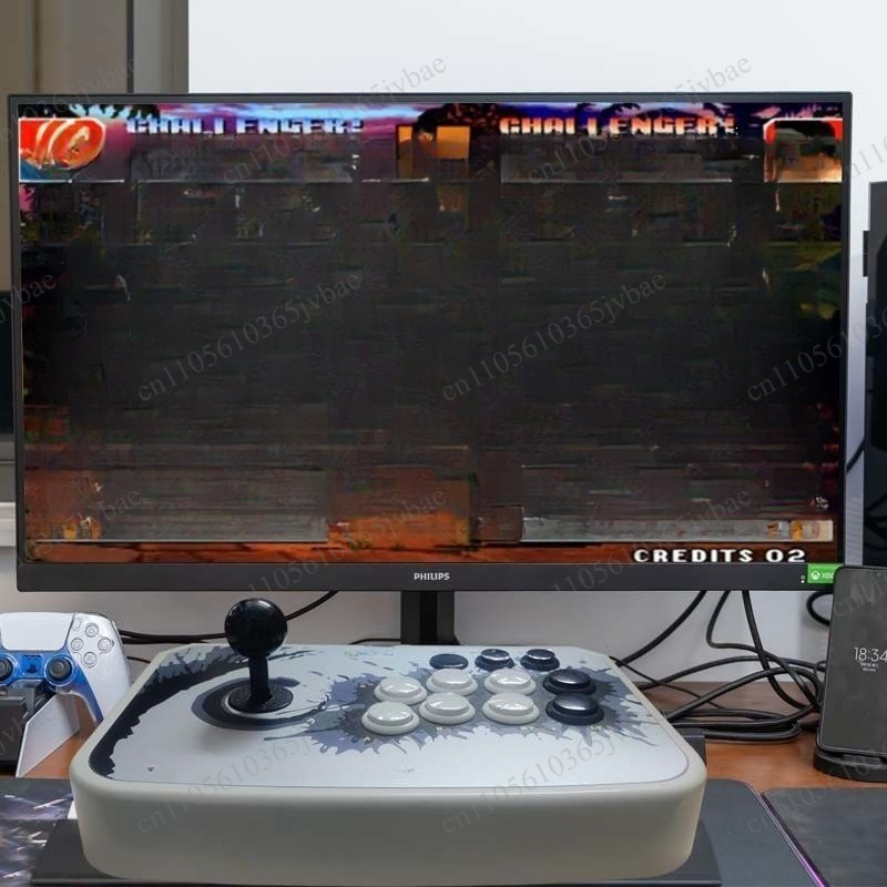 USB接続の有線アーケードジョイスティック。コンピューター用 - Arcade No のレビューと価格