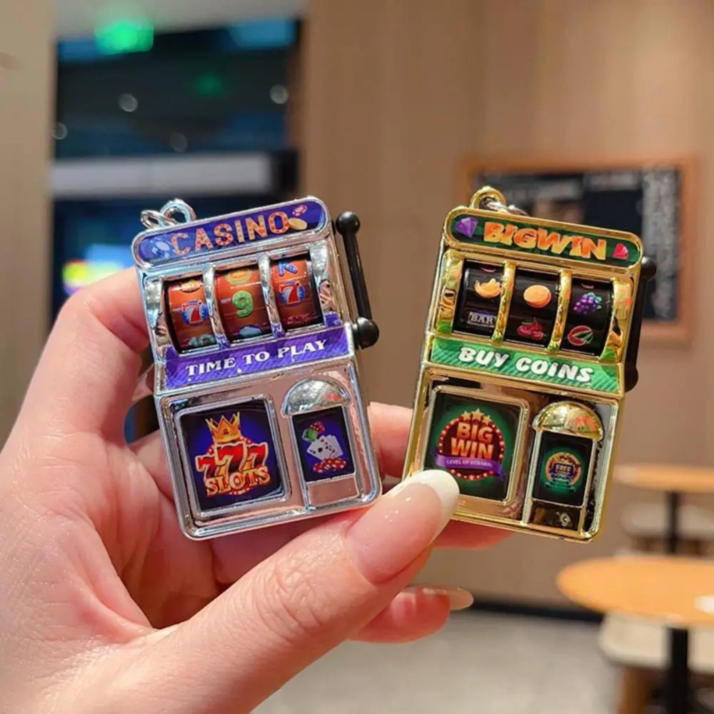 ファッションスロットマシンキーホルダー ミニラッキージャック - Fruit Slot Machine のレビューと価格
