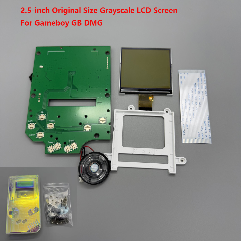 2.5インチ グレースケールLCDスクリーン ゲームボーイG - Lcd Screen Arcade のレビューと価格
